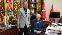 AHİSİAD BAŞKANI İBRAHİM ÇAM'DAN, MHP GENEL BAŞKANI DEVLET BAHÇELİ'YE ZİYARET...