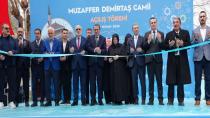 “Muzaffer Demirtaş Camii” Törenle İbadete Açıldı